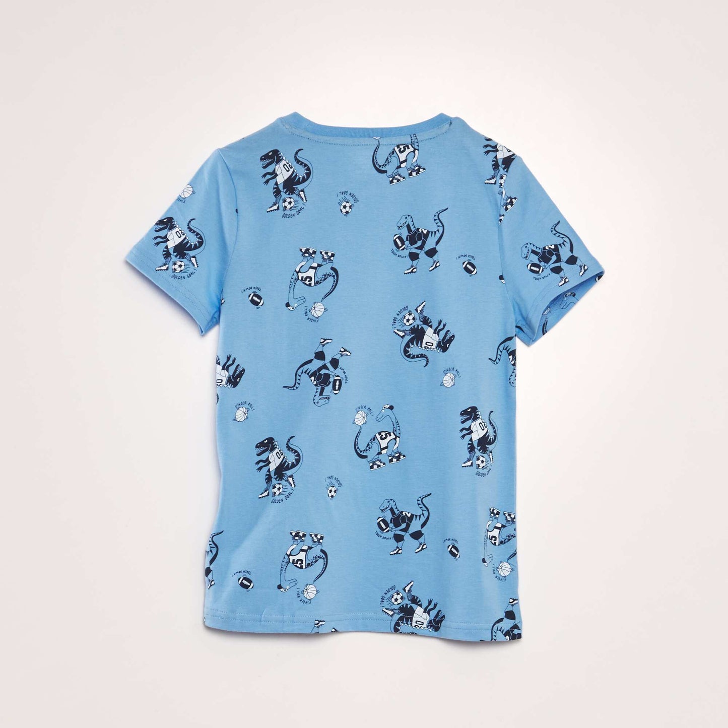 Printed T-shirt BLUE