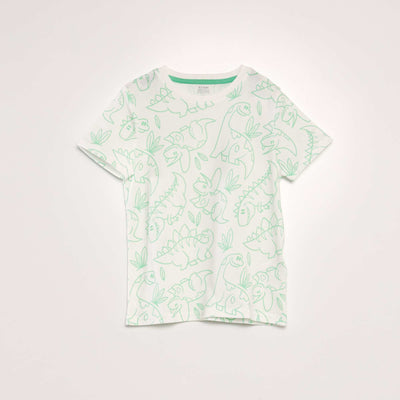 Printed T-shirt GREEN