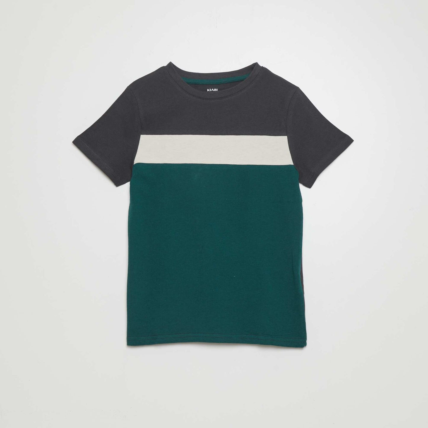 Colourblock T-shirt GREEN