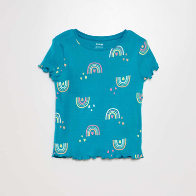 Short-sleeved T-shirt BLUE
