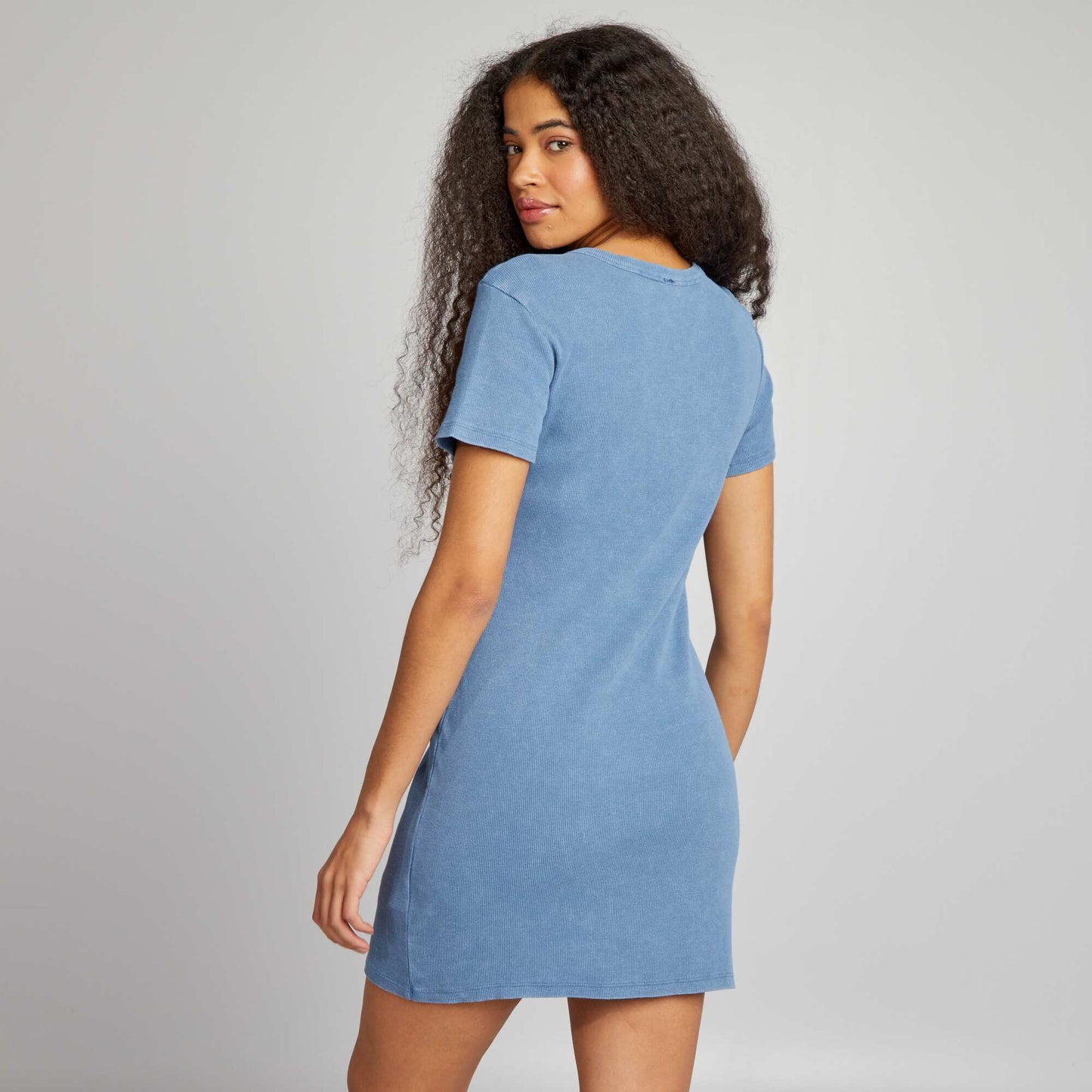 Short dress BLUE