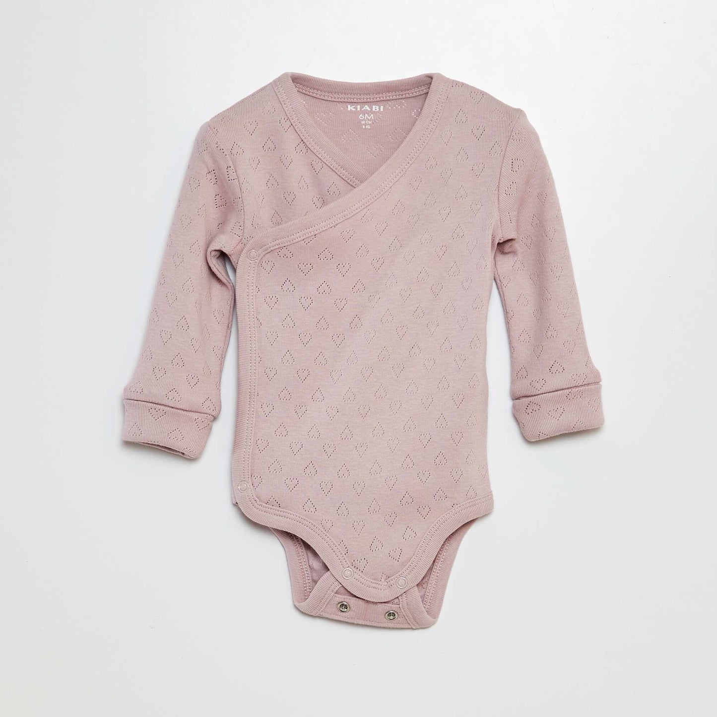 Set of 3 Grow-With-Me Bodysuits PINK