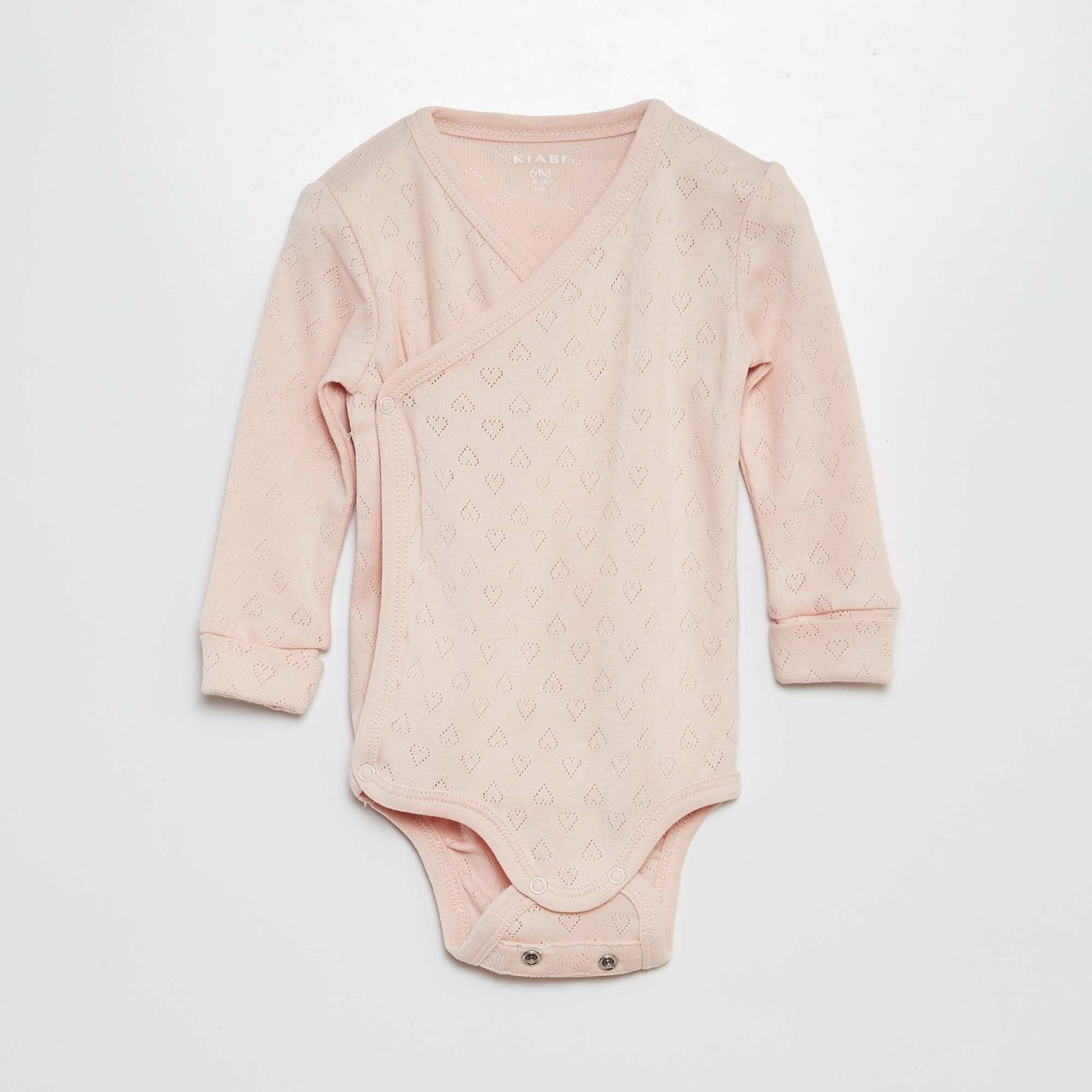 Set of 3 Grow-With-Me Bodysuits PINK
