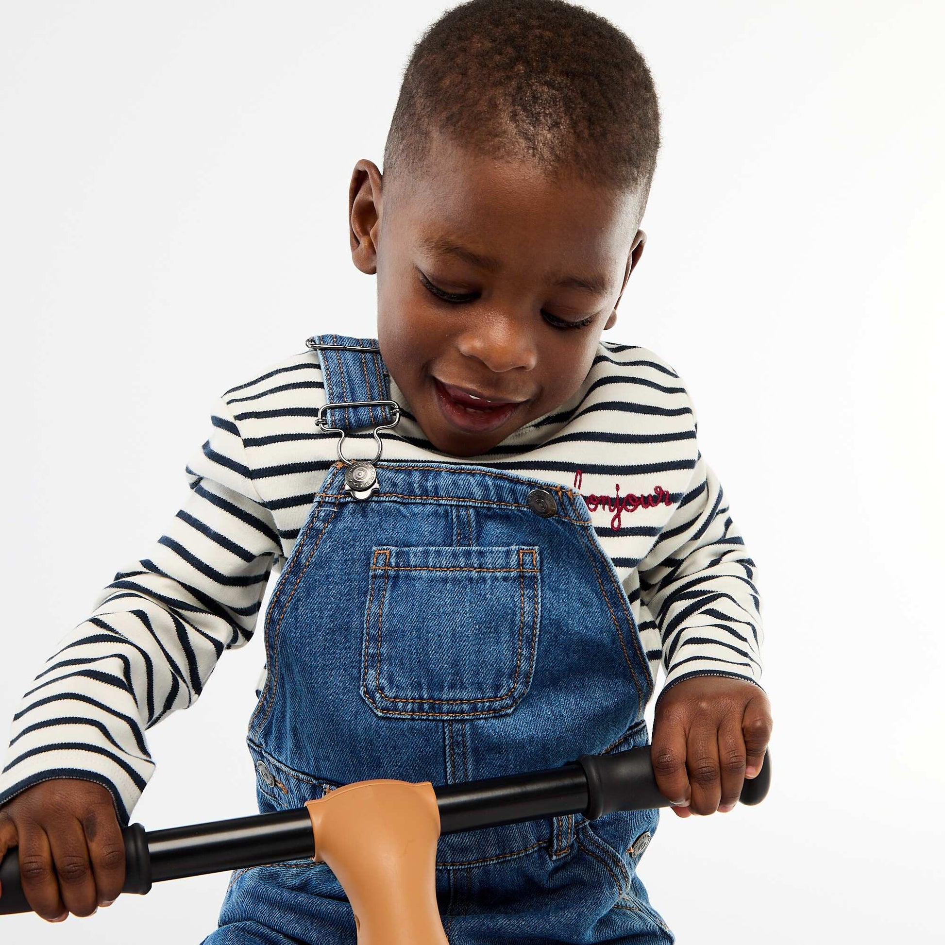 Denim dungarees BLUE