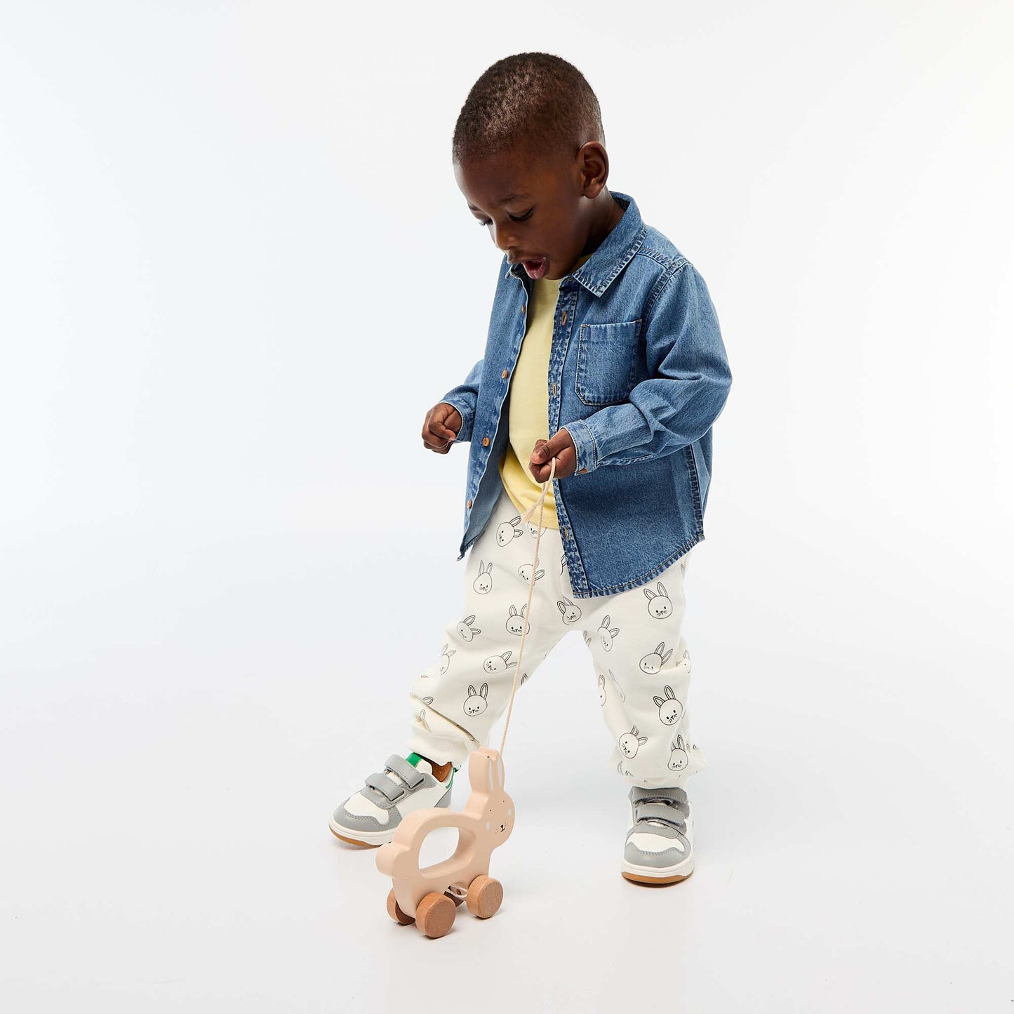 Regular-fit denim shirt BLUE