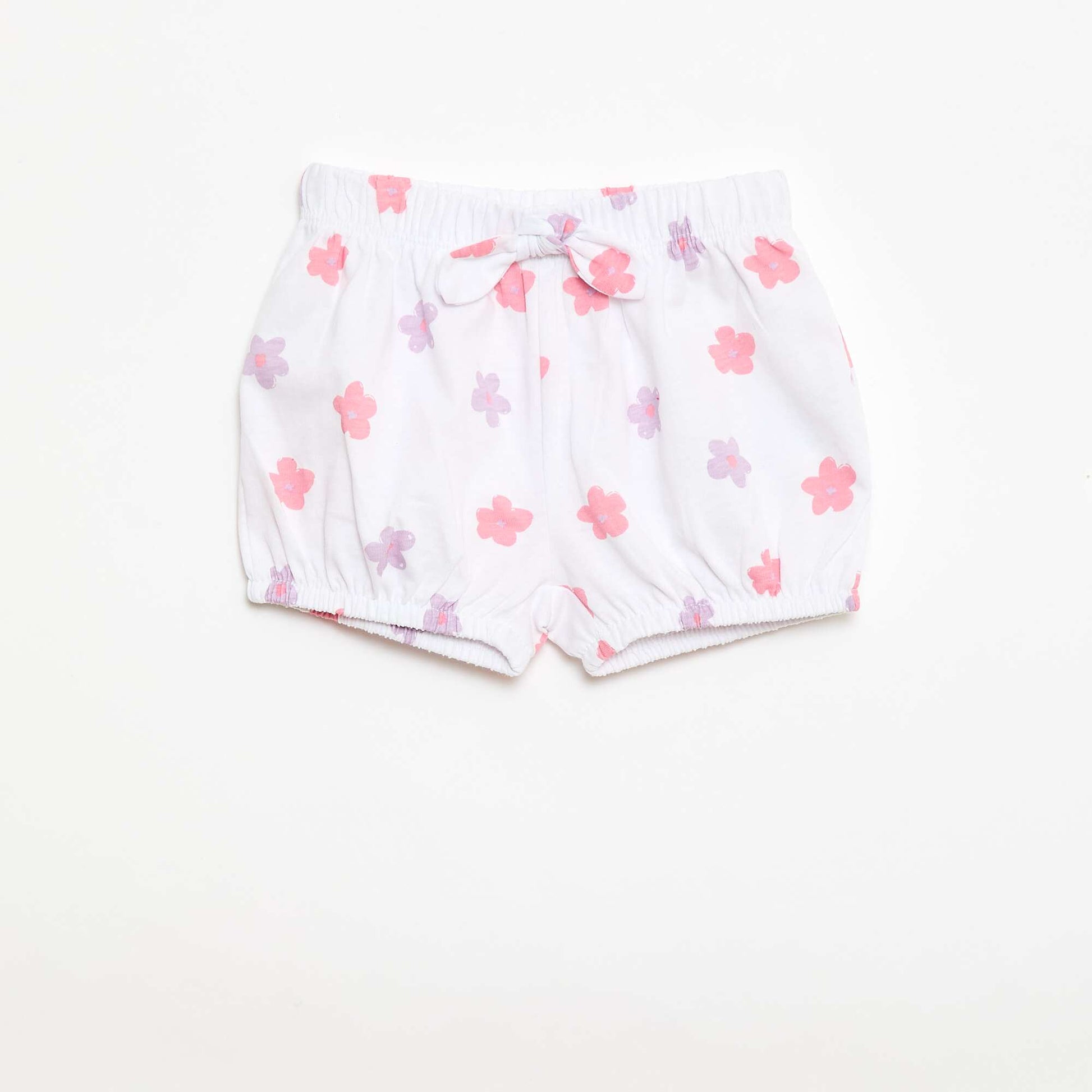 Pack of 2 jersey shorts WHITE