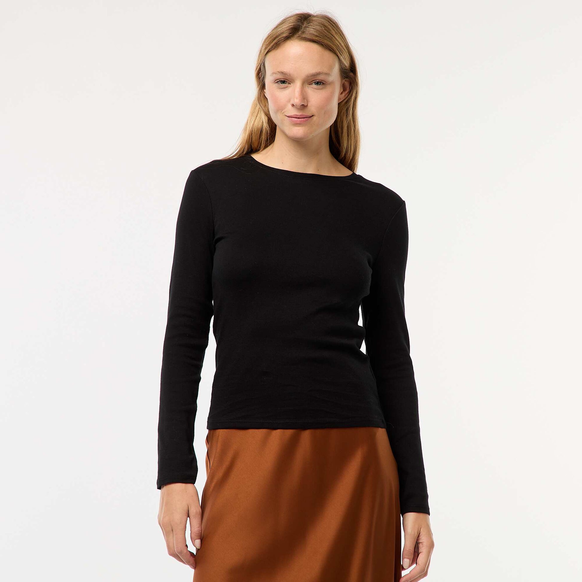 Long-sleeved T-shirt BLACK