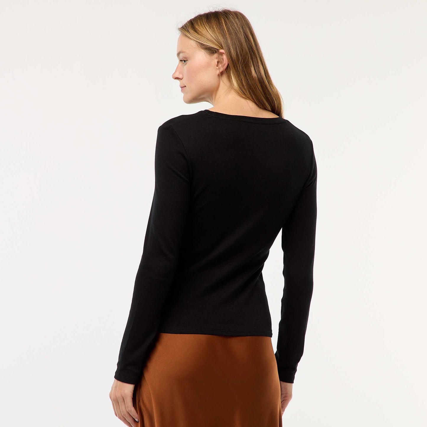 Long-sleeved T-shirt BLACK