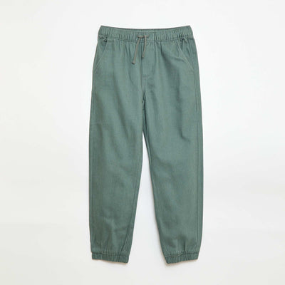 Jogger-style Trousers GREEN