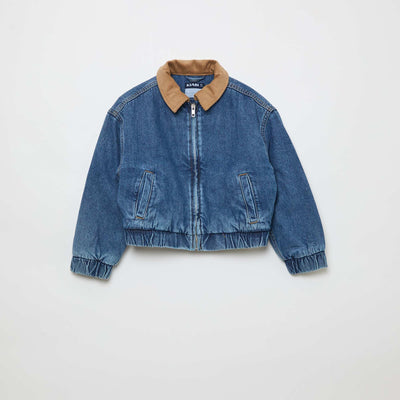 Denim Bomber Jacket BLUE