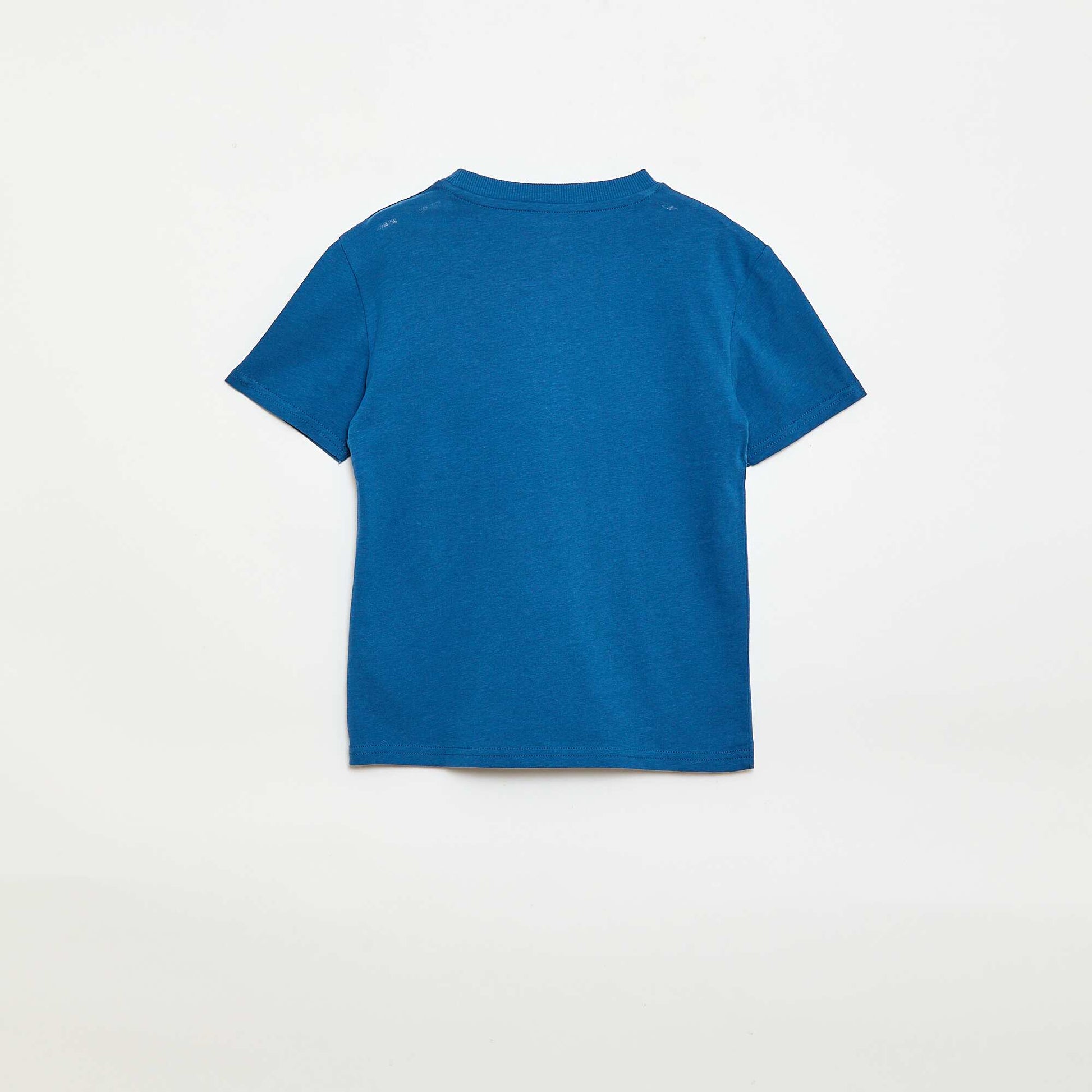 Printed Short-Sleeve T-Shirt BLUE