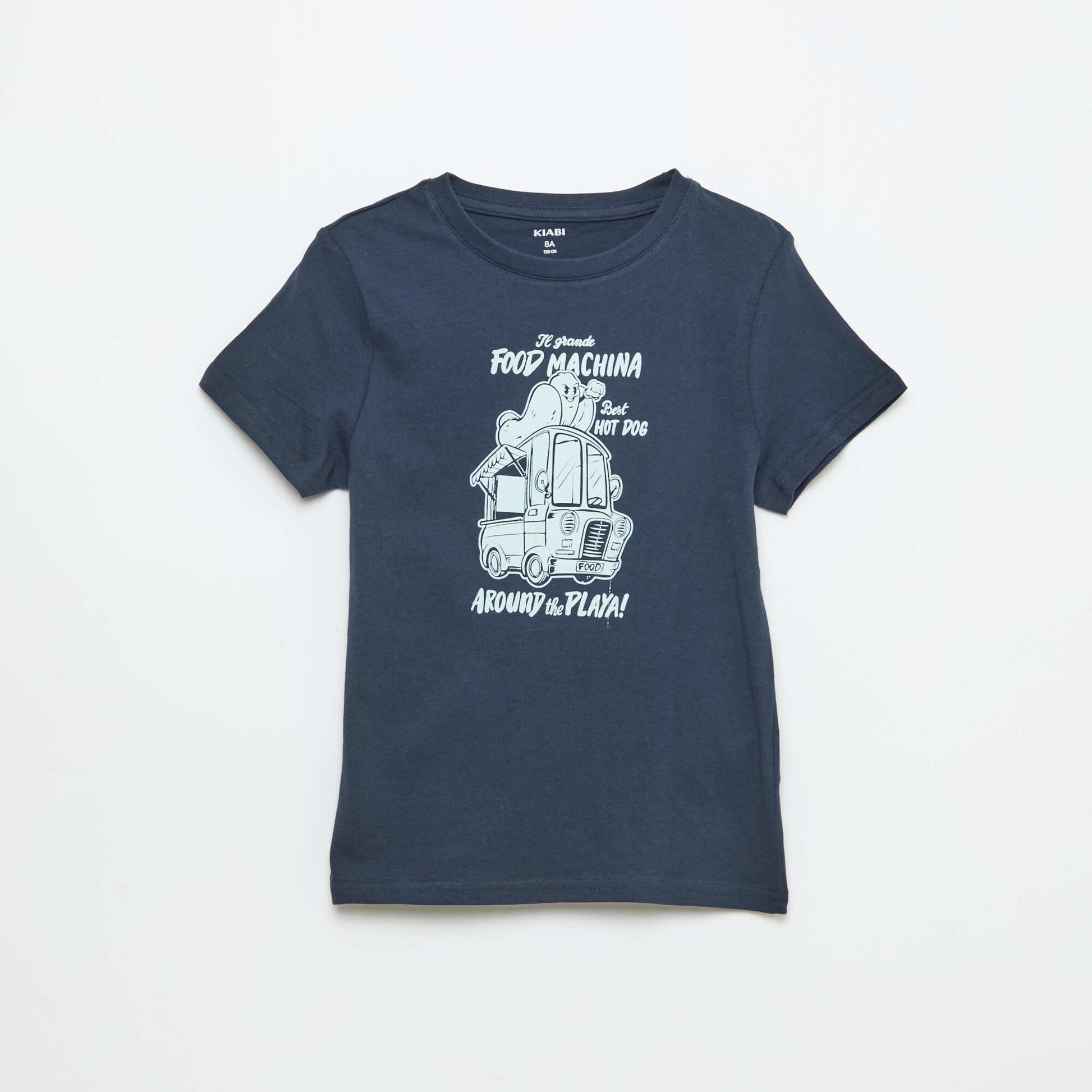 Printed Message T-Shirt WHITE