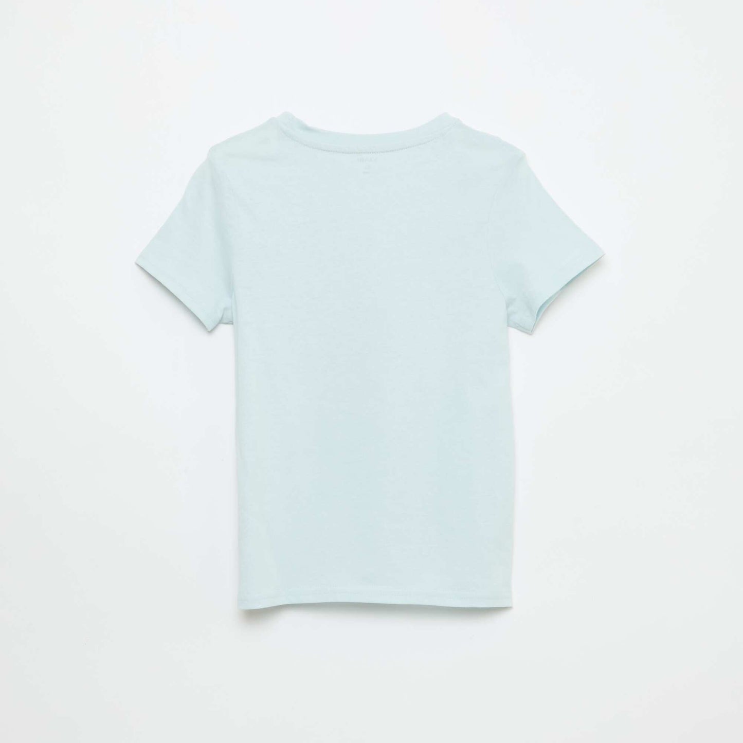Printed Message T-Shirt BLUE
