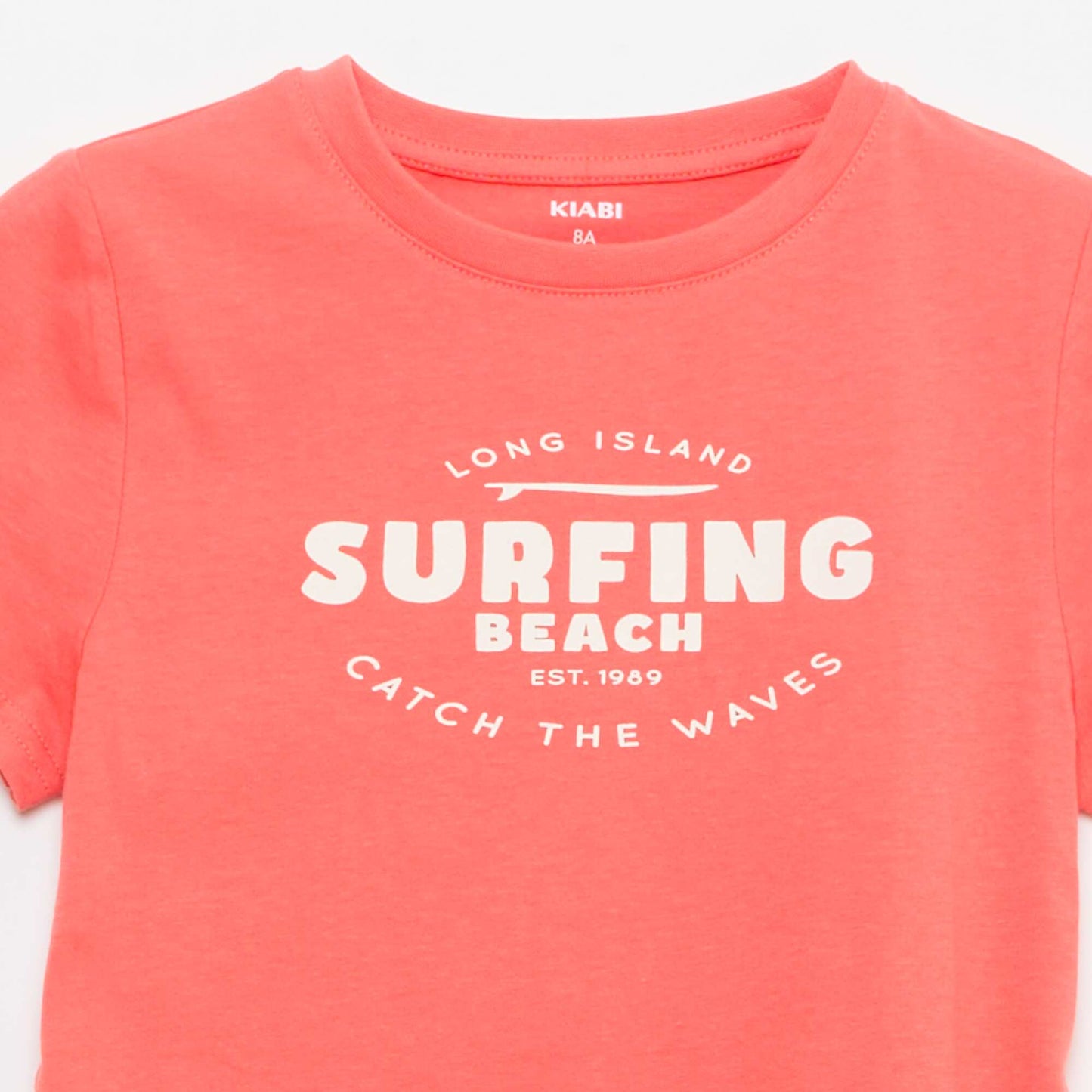 Printed Message T-Shirt ORANGE
