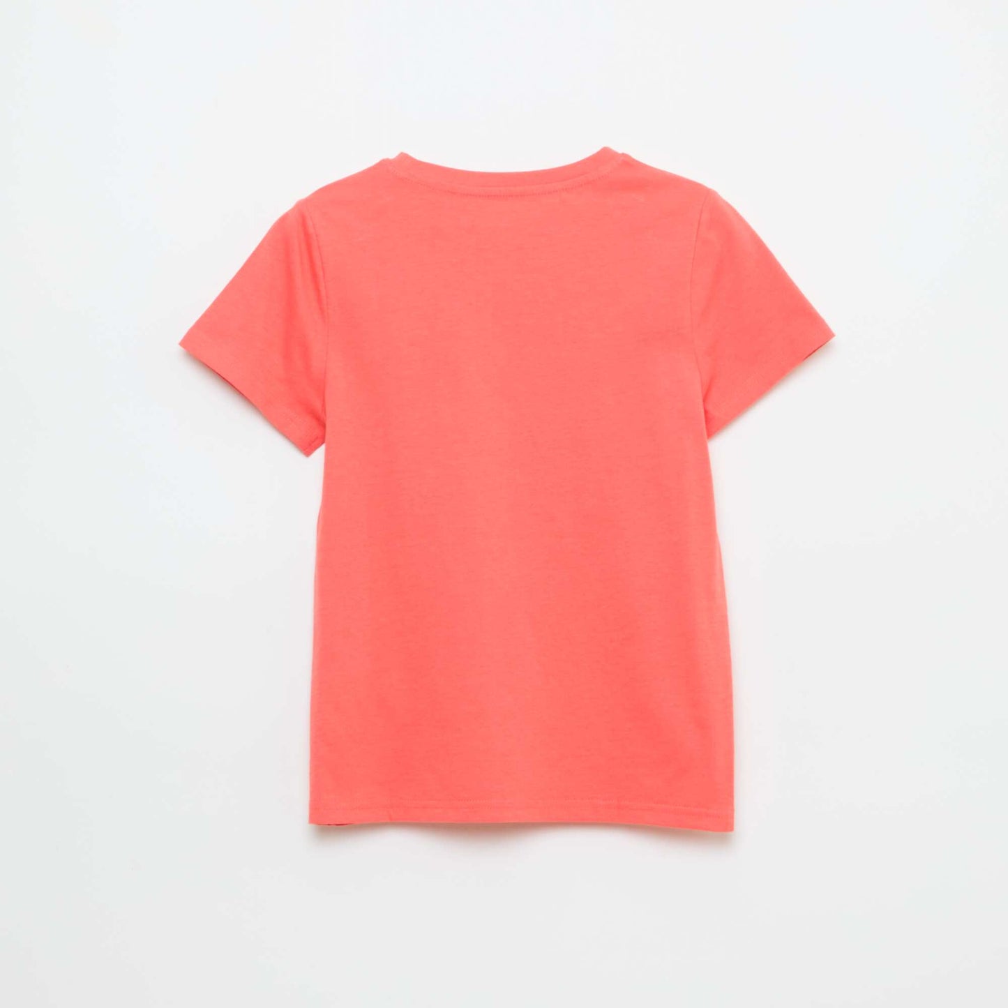 Printed Message T-Shirt ORANGE
