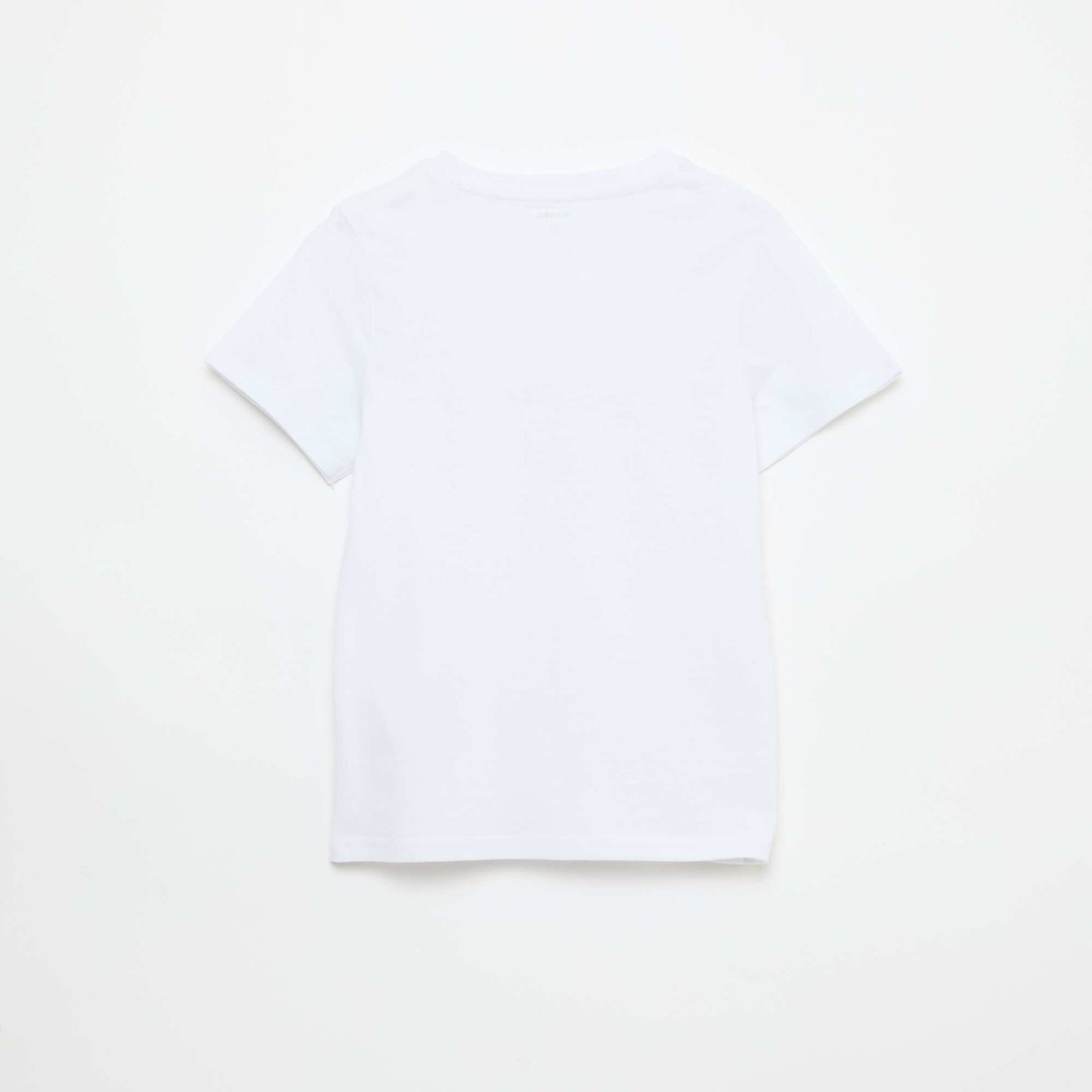 Printed Message T-Shirt WHITE