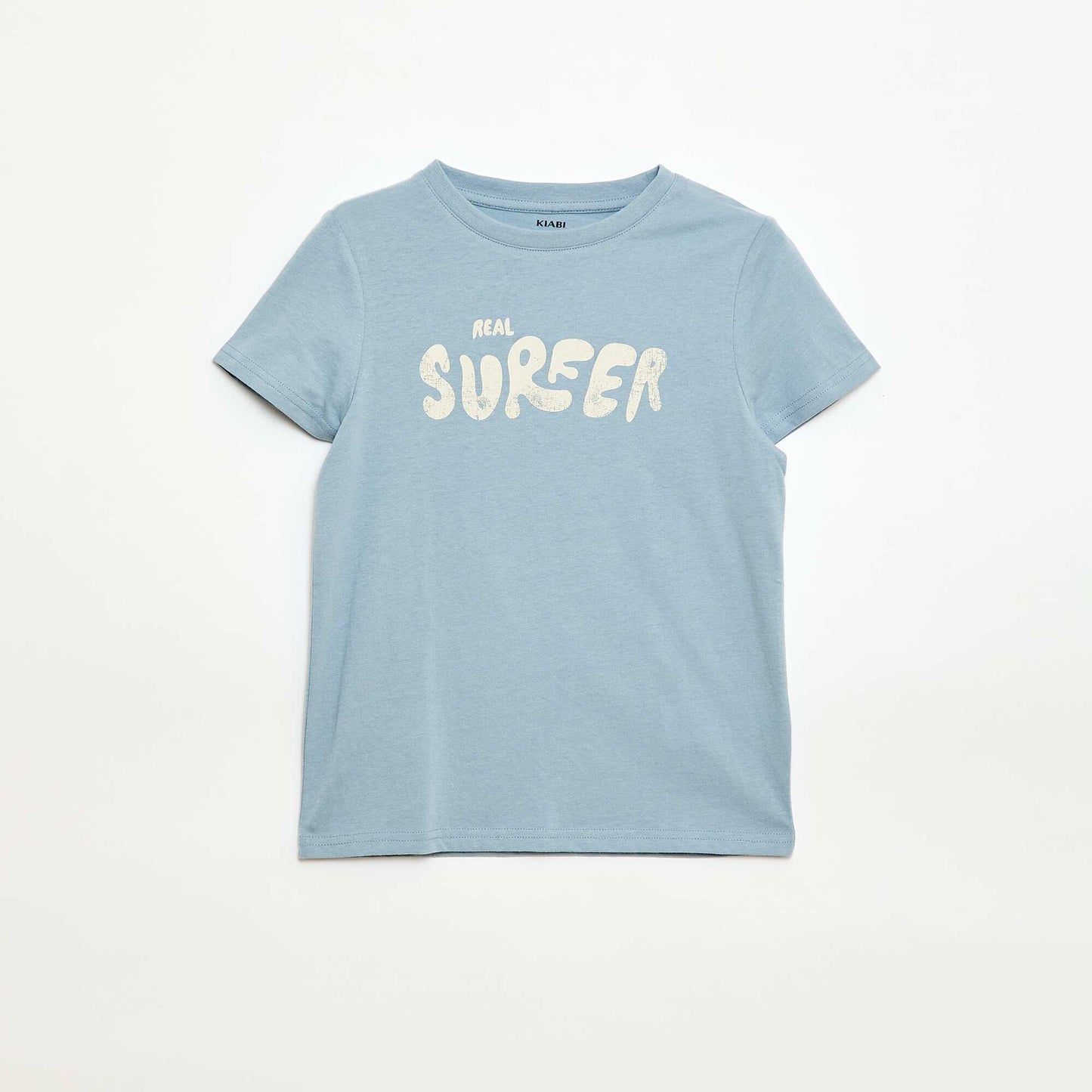Printed Message T-Shirt BLUE
