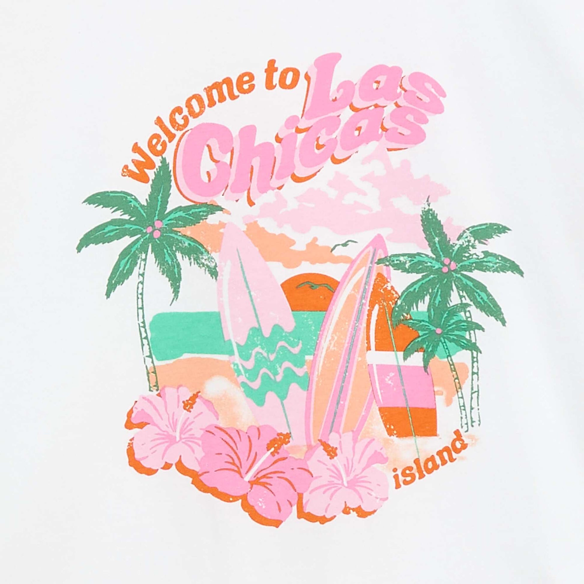 Fantasy Print T-Shirt WHITE