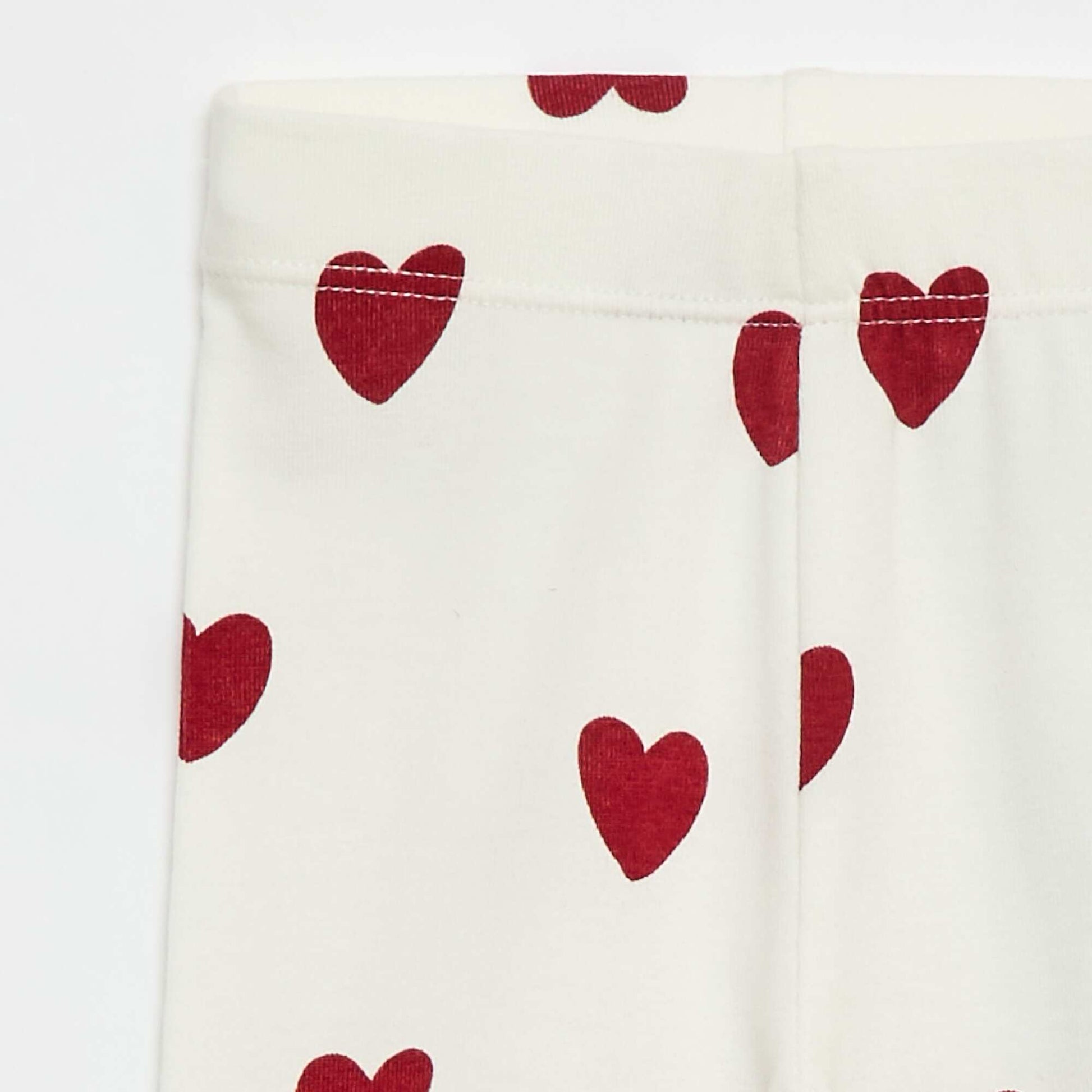 Printed Long Leggings WHITE