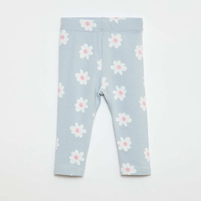 Printed Long Leggings GREY