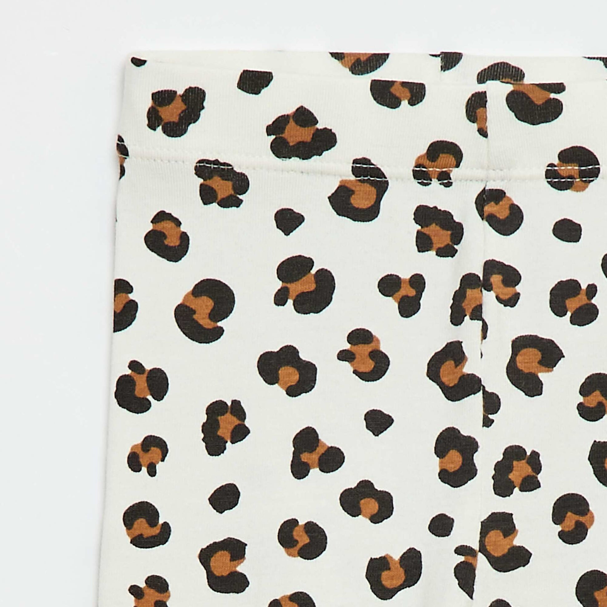 Printed Long Leggings WHITE