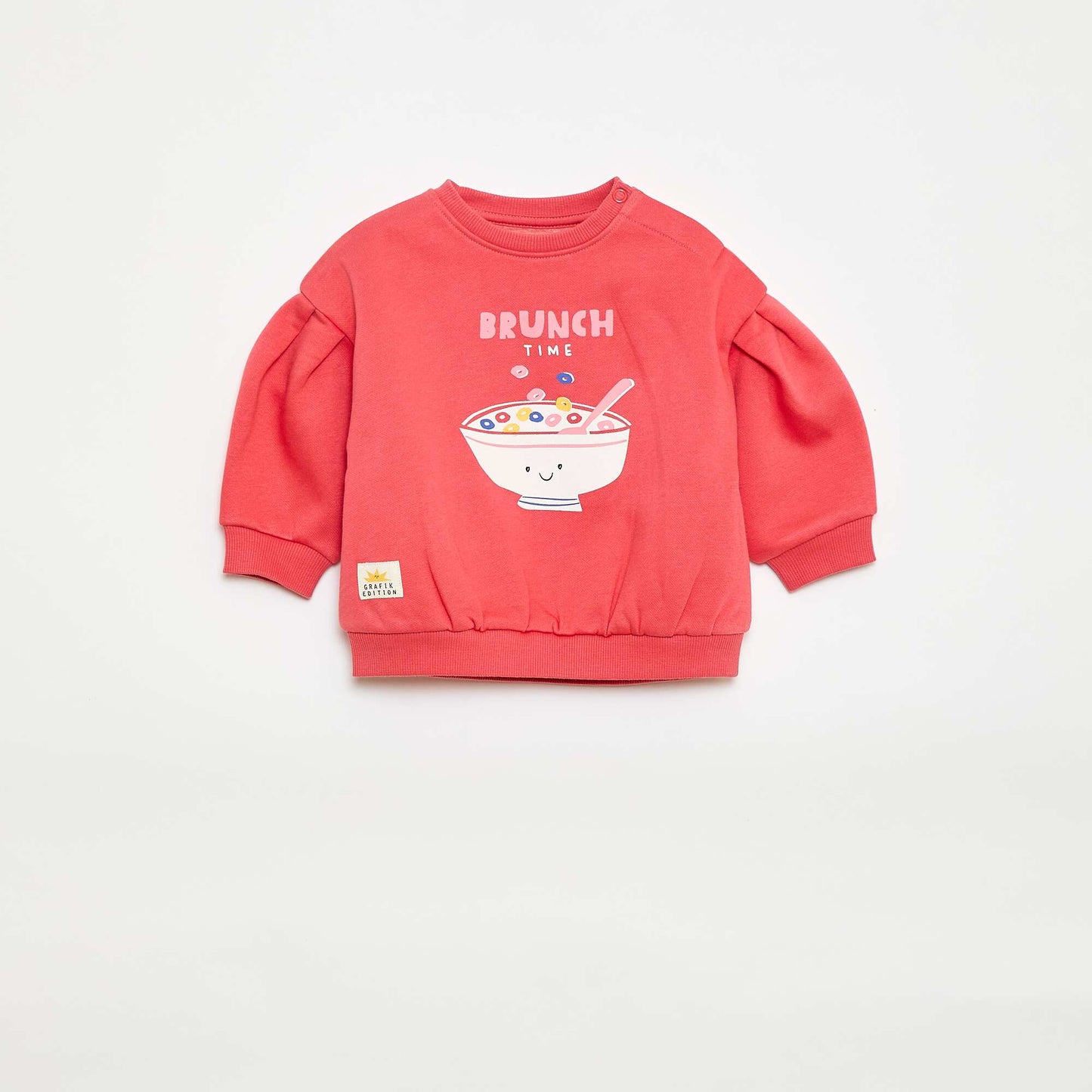 Printed Sweatshirt - Grafik Edition RED