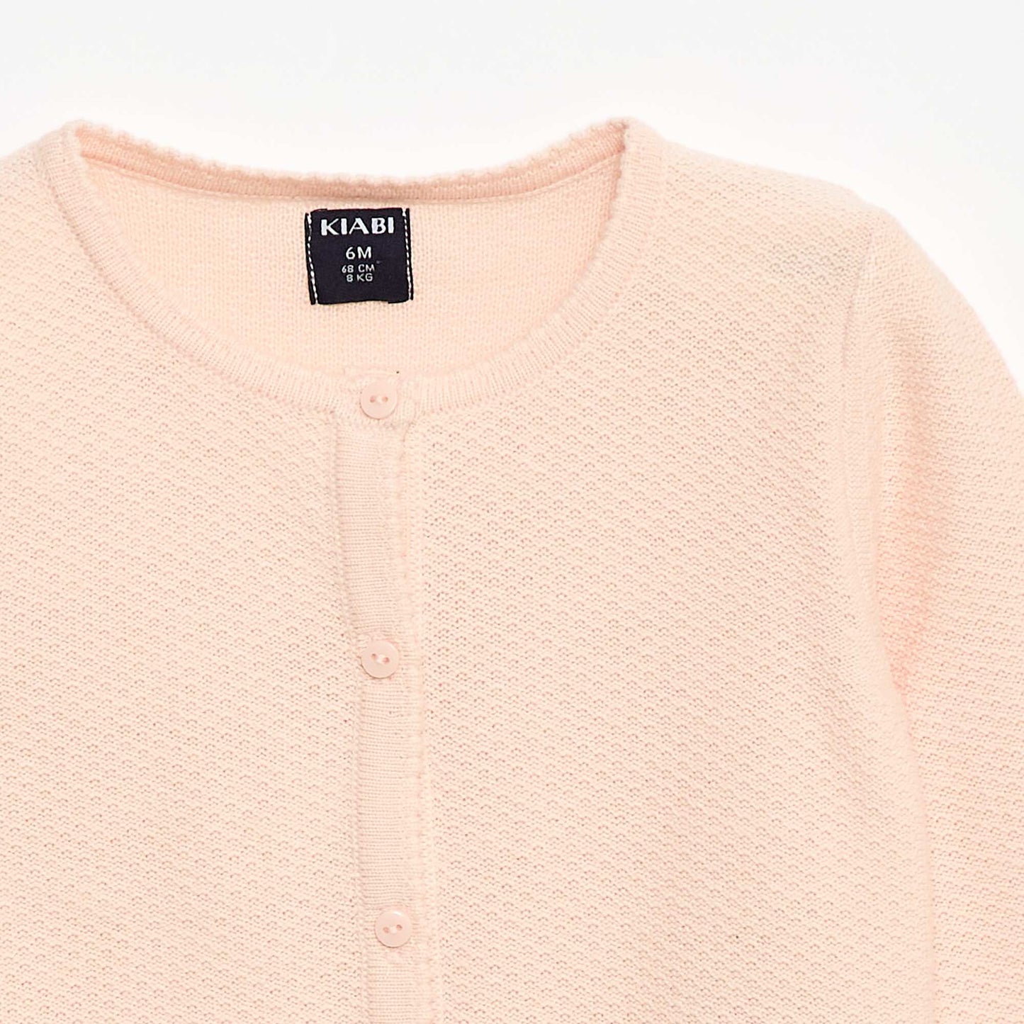 Plain Knit Cardigan PINK