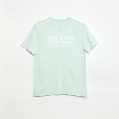 Printed Short-Sleeve T-Shirt GREEN