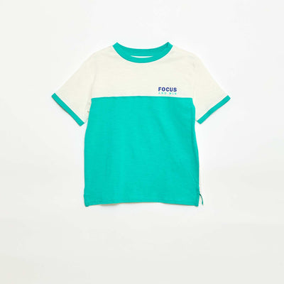 Colorblock T-shirt GREEN