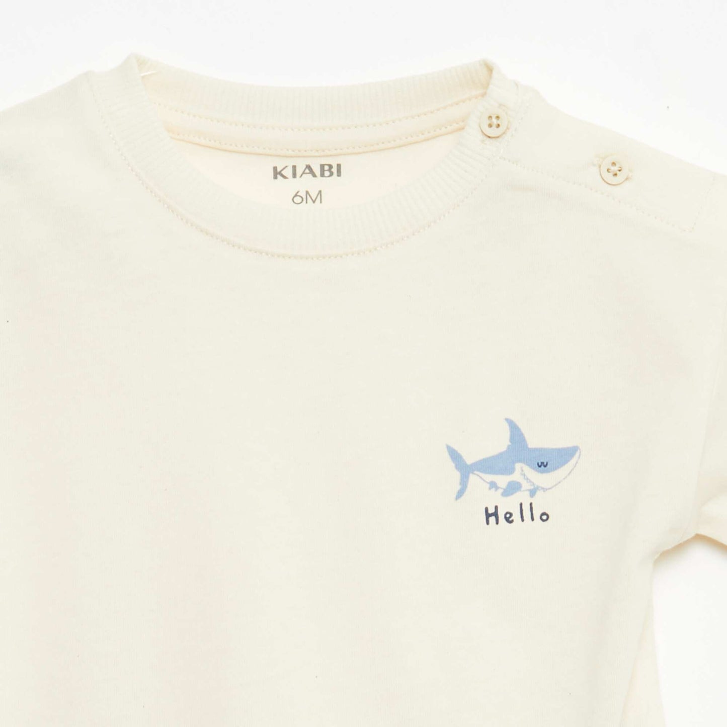 2-Piece Short and T-Shirt Set BEIGE
