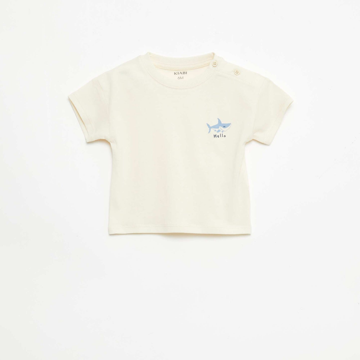 2-Piece Short and T-Shirt Set BEIGE