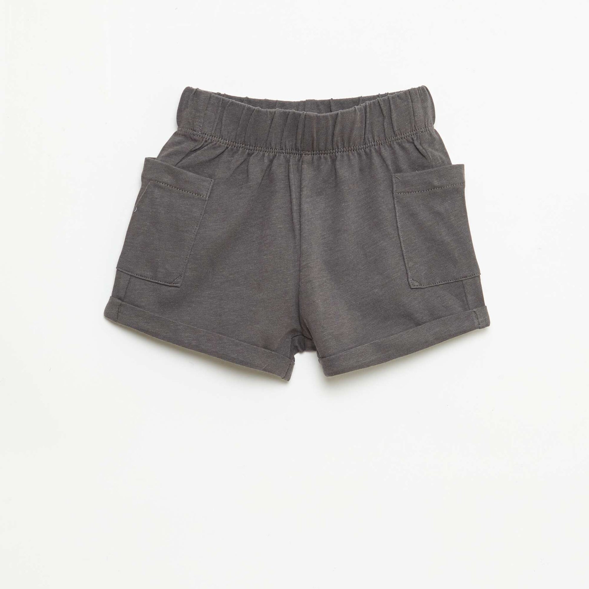 2-Piece Short and T-Shirt Set KHAKI