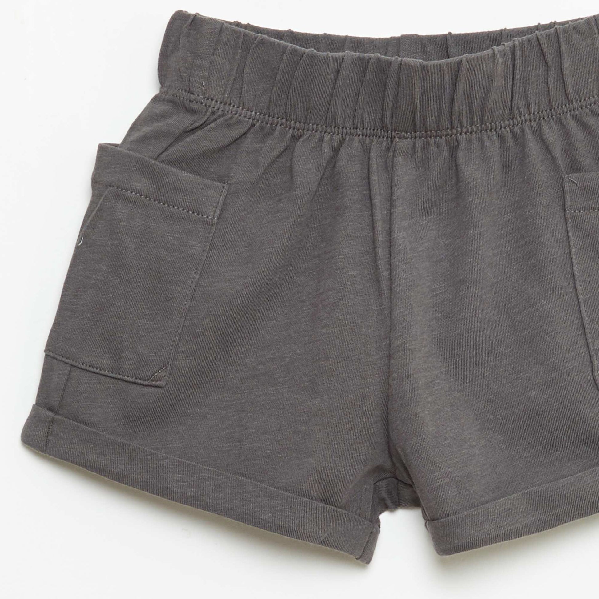 2-Piece Short and T-Shirt Set KHAKI