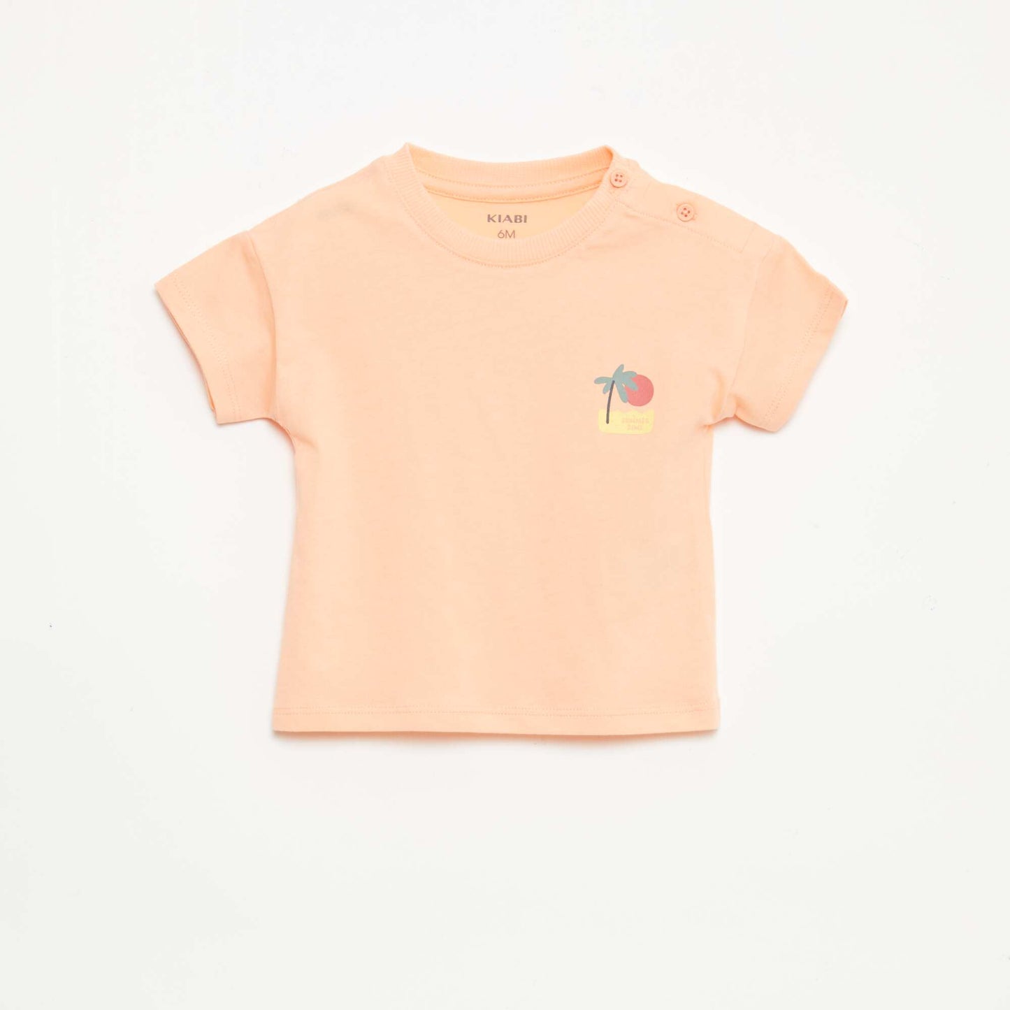 2-Piece Short and T-Shirt Set ORANGE