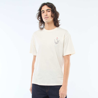 Saint Valentine's Day Printed T-shirt WHITE