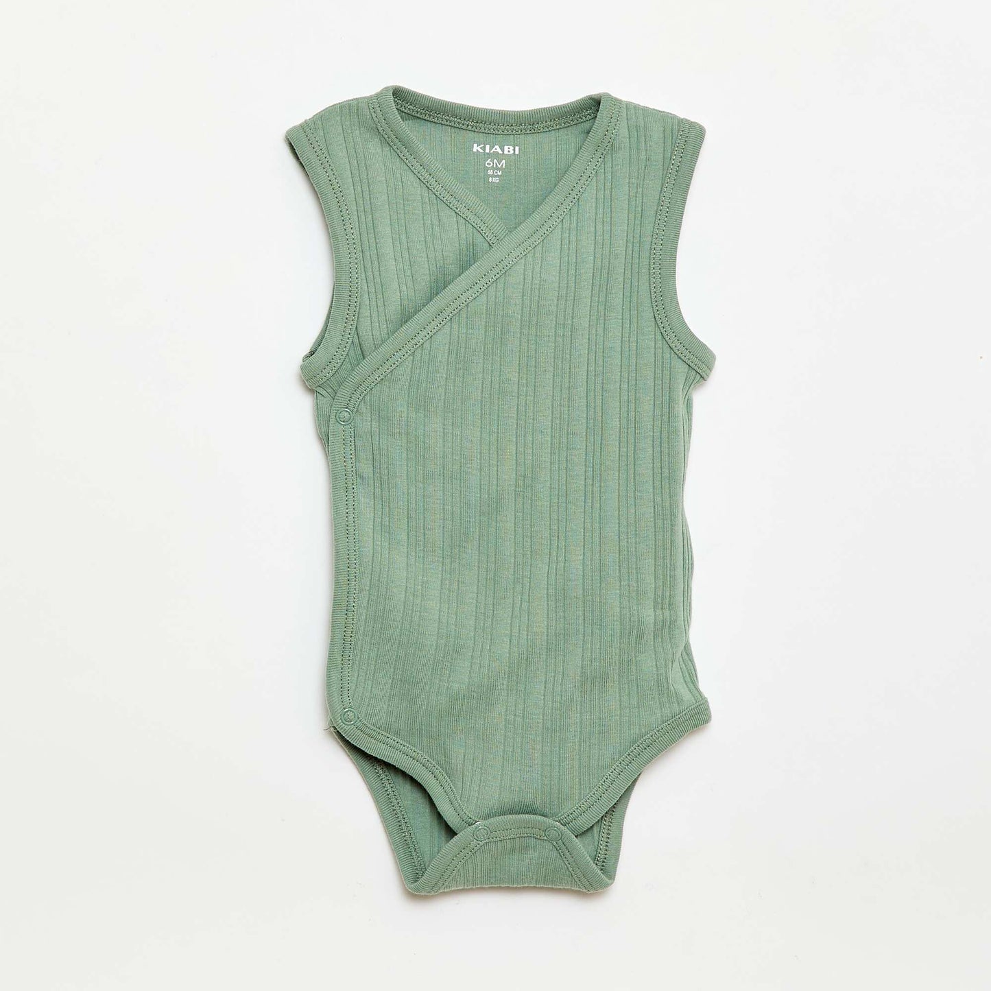 3-pack of ribbed bodysuits GREEN