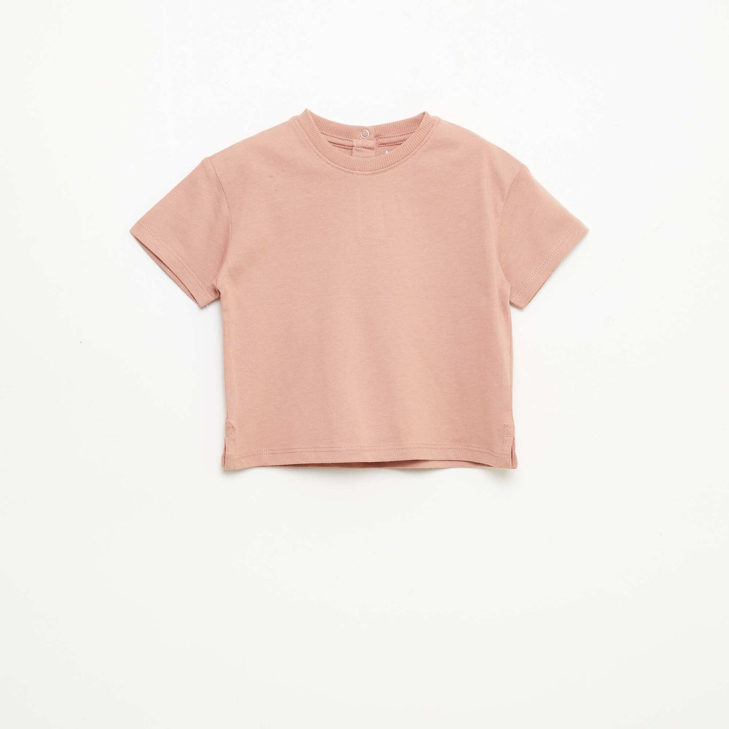 Sleeveless Plain T-shirt PINK
