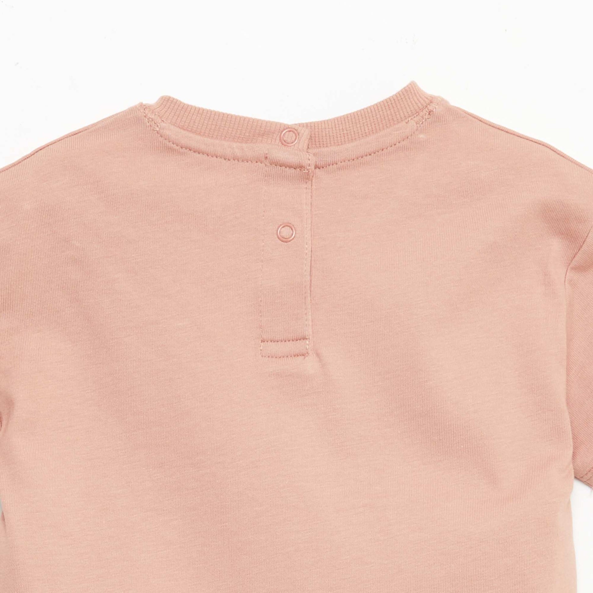 Sleeveless Plain T-shirt PINK