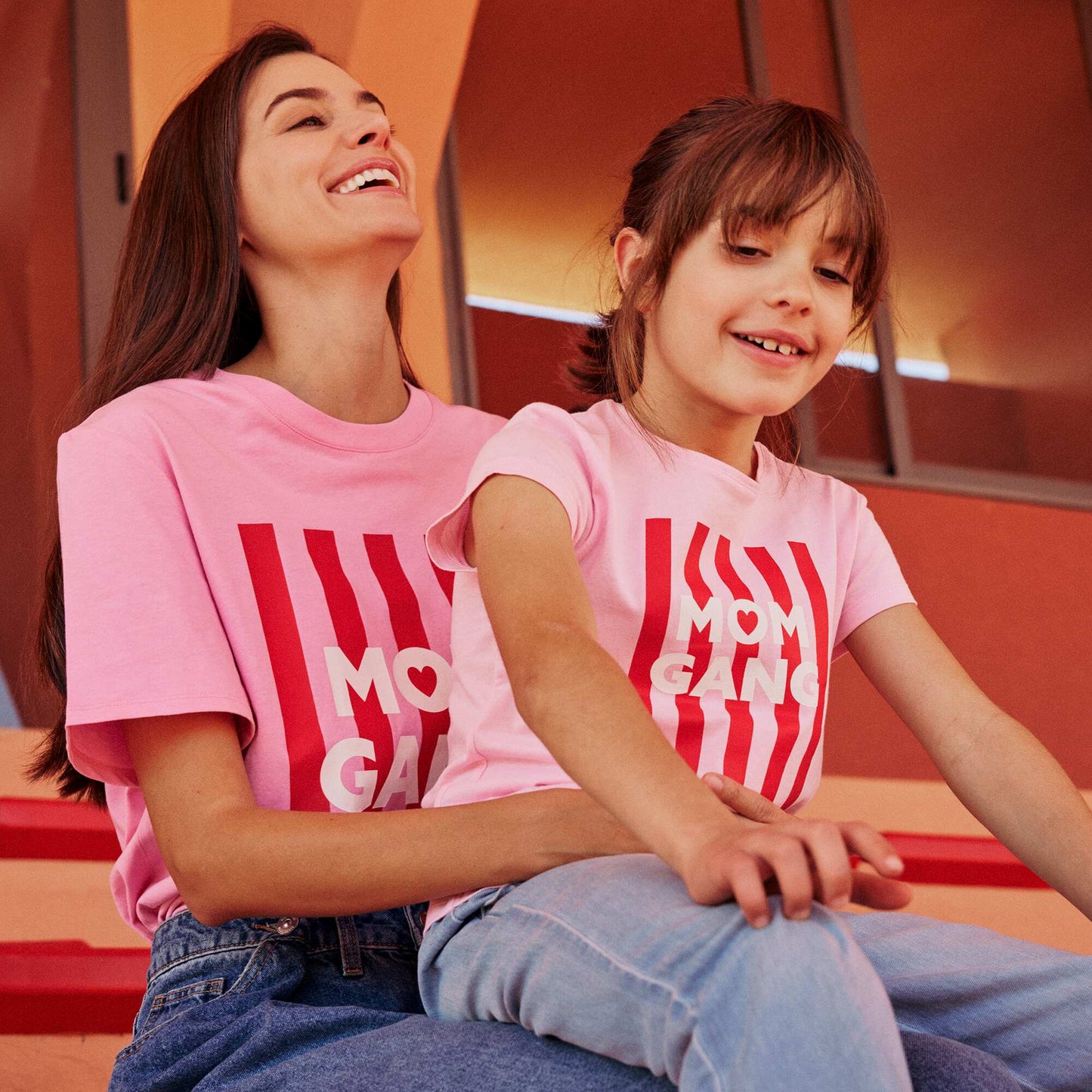 Short-sleeved 'Mother's Day' T-shirt PINK