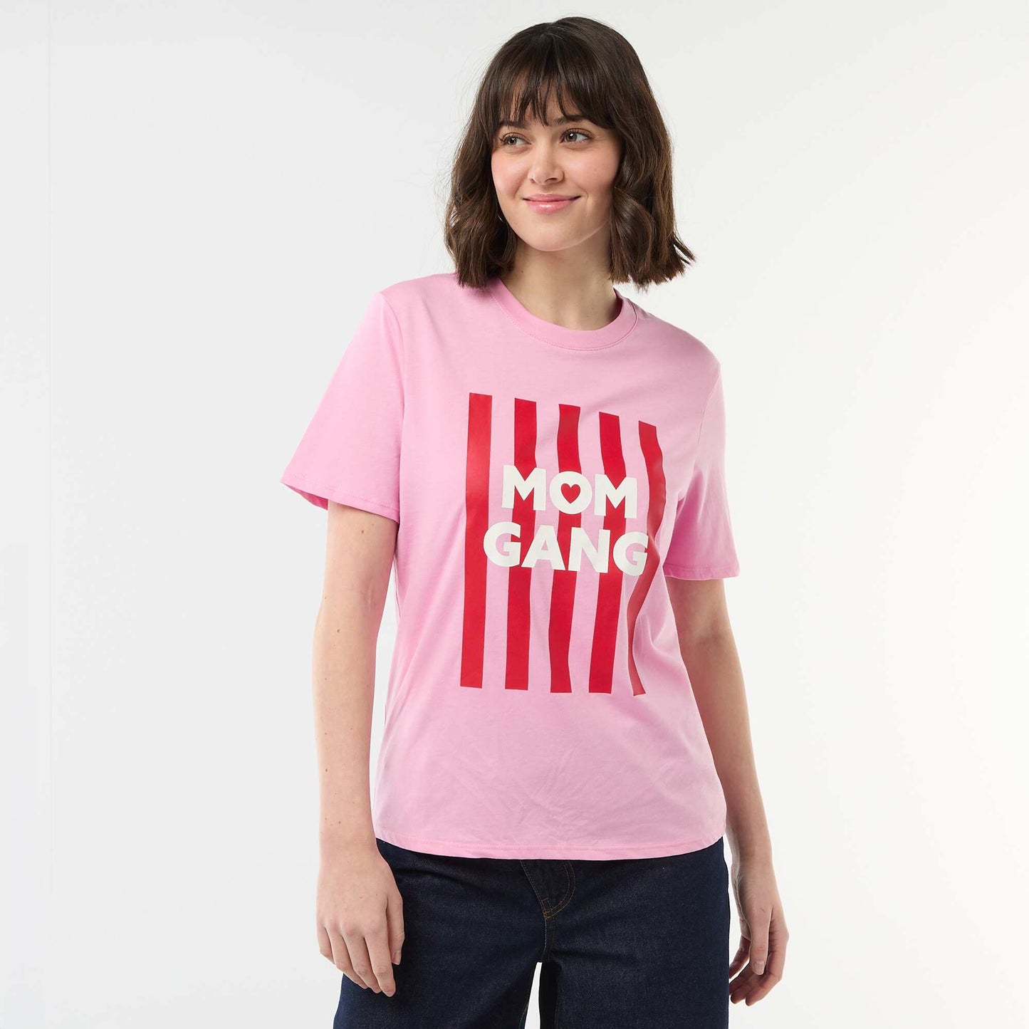 Short-sleeved 'Mother's Day' T-shirt PINK