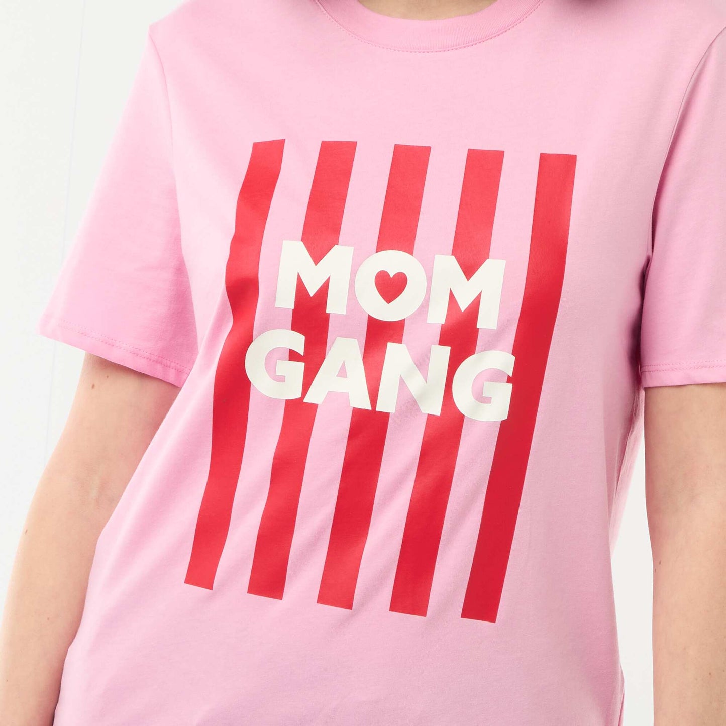 Short-sleeved 'Mother's Day' T-shirt PINK