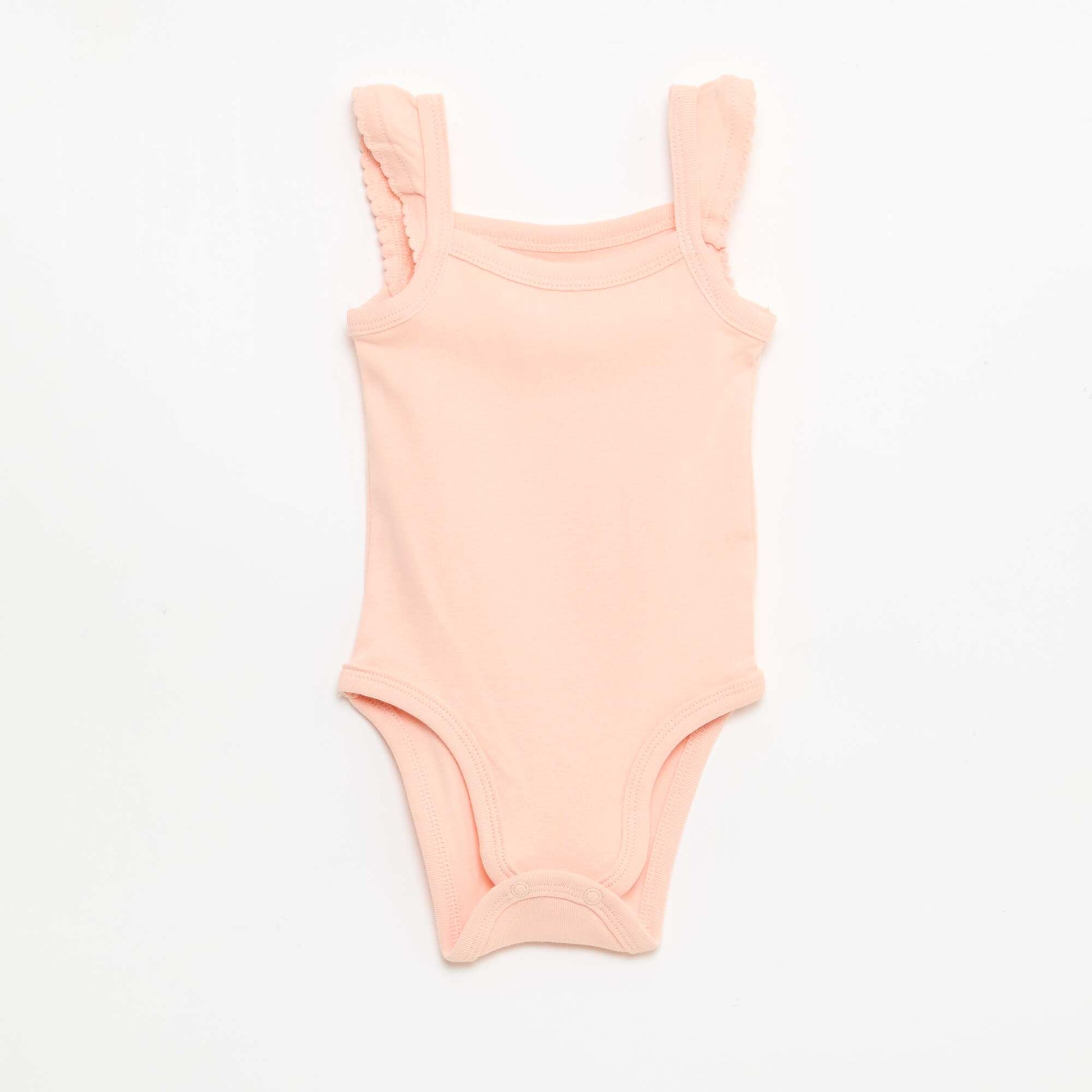 3-Pack Sleeveless Bodysuits ORANGE
