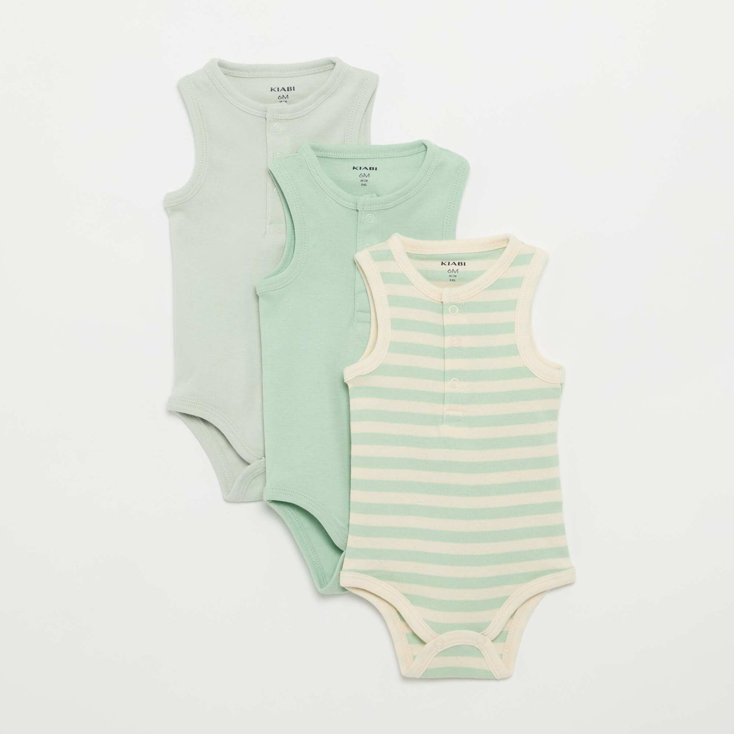 3-Pack of Bodysuits - 3 pieces GREEN