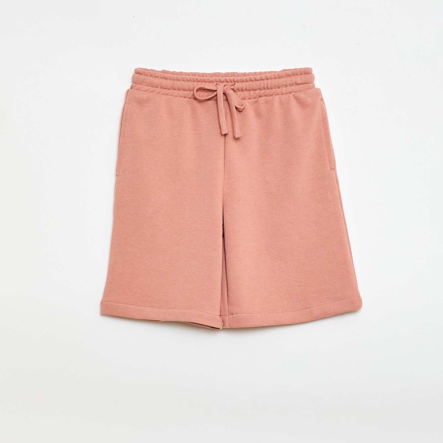 2-Pack of Plain Cotton Shorts BEIGE