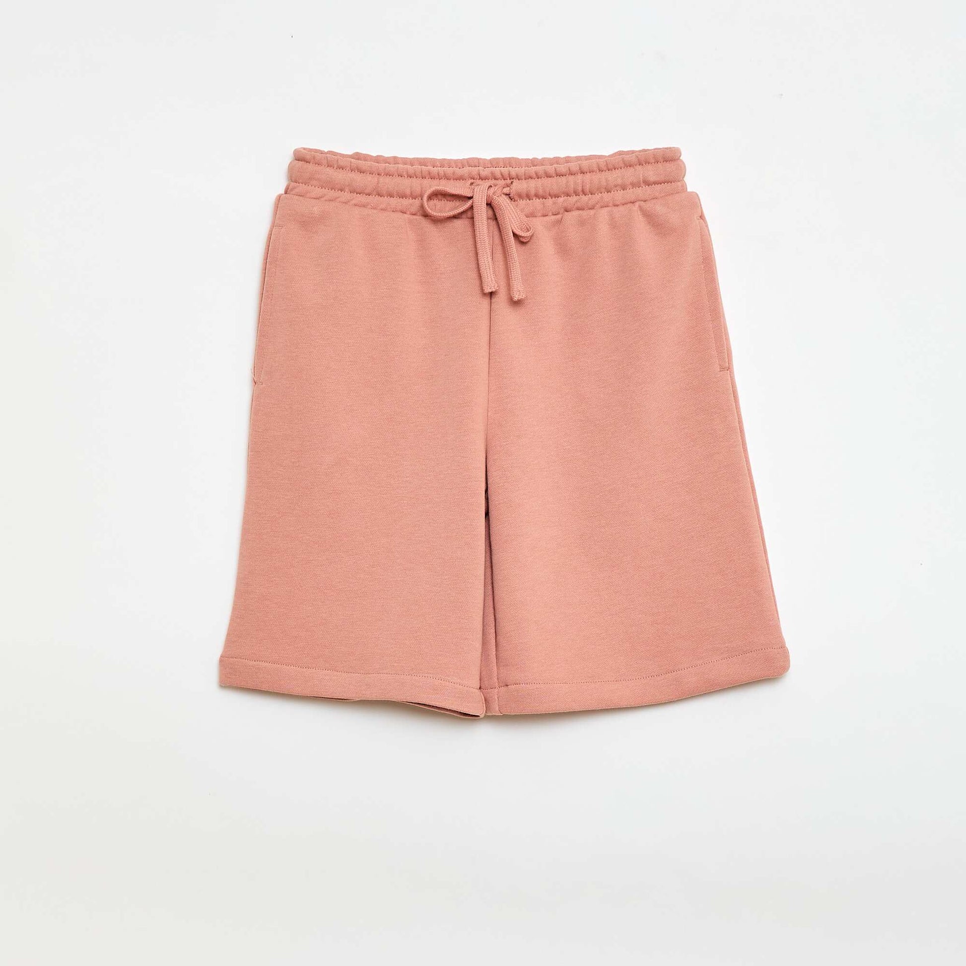 2-Pack of Plain Cotton Shorts BEIGE