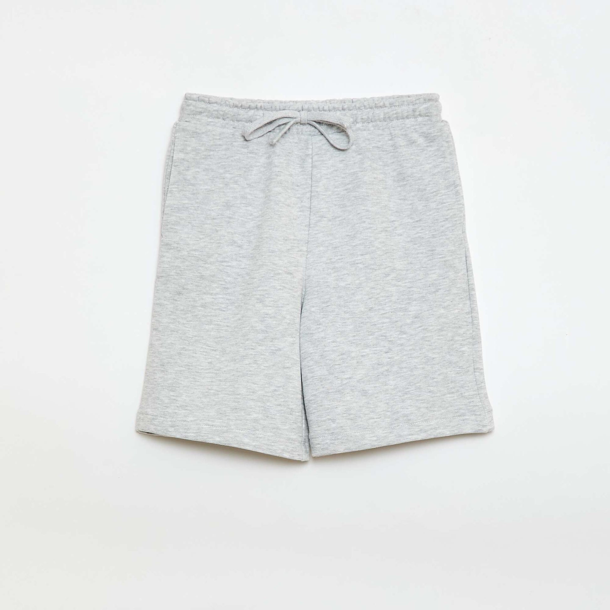 2-Pack of Plain Cotton Shorts BLUE