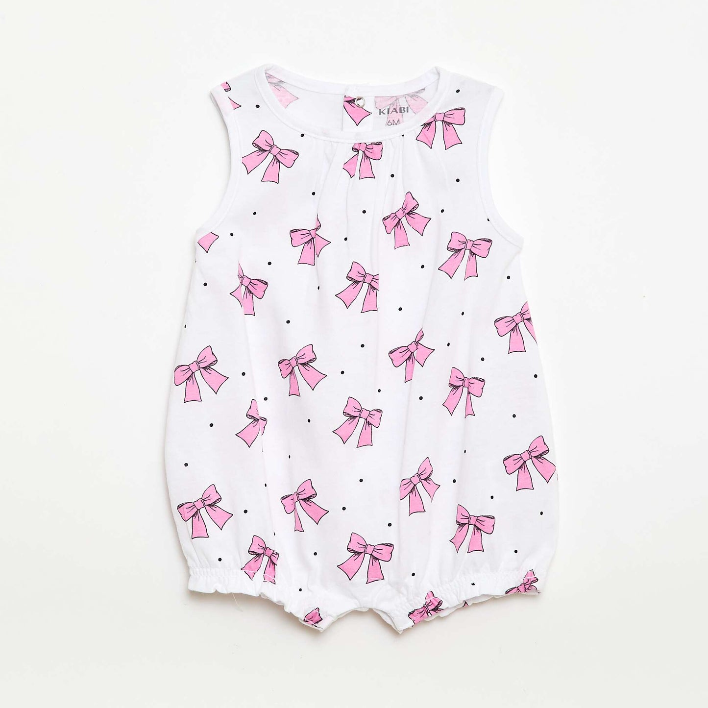 2-Pack Sleeveless Rompers WHITE