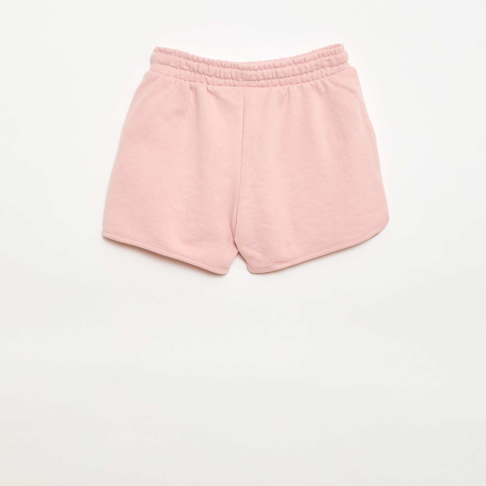 Plain French Terry Shorts PINK