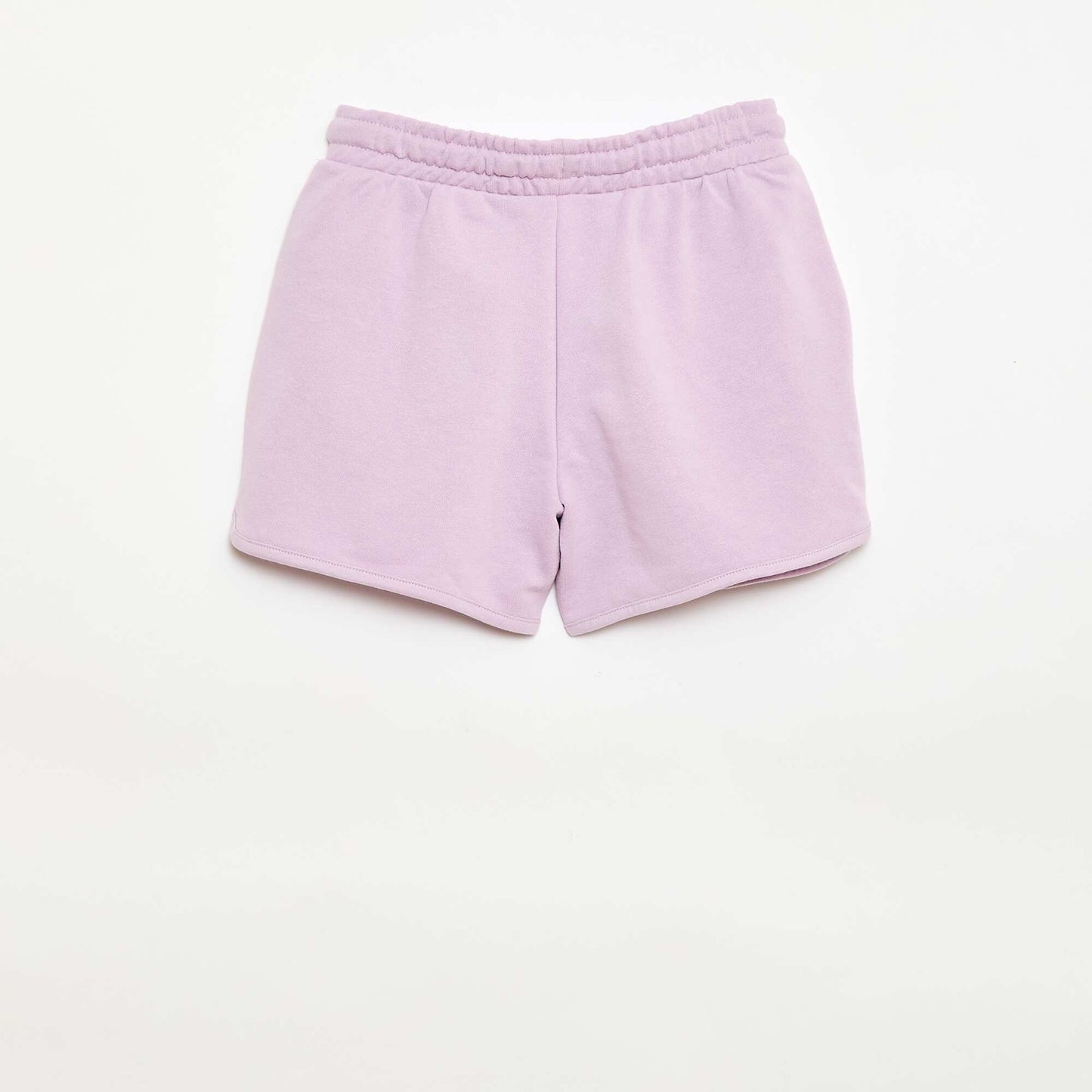 Plain French Terry Shorts PURPLE