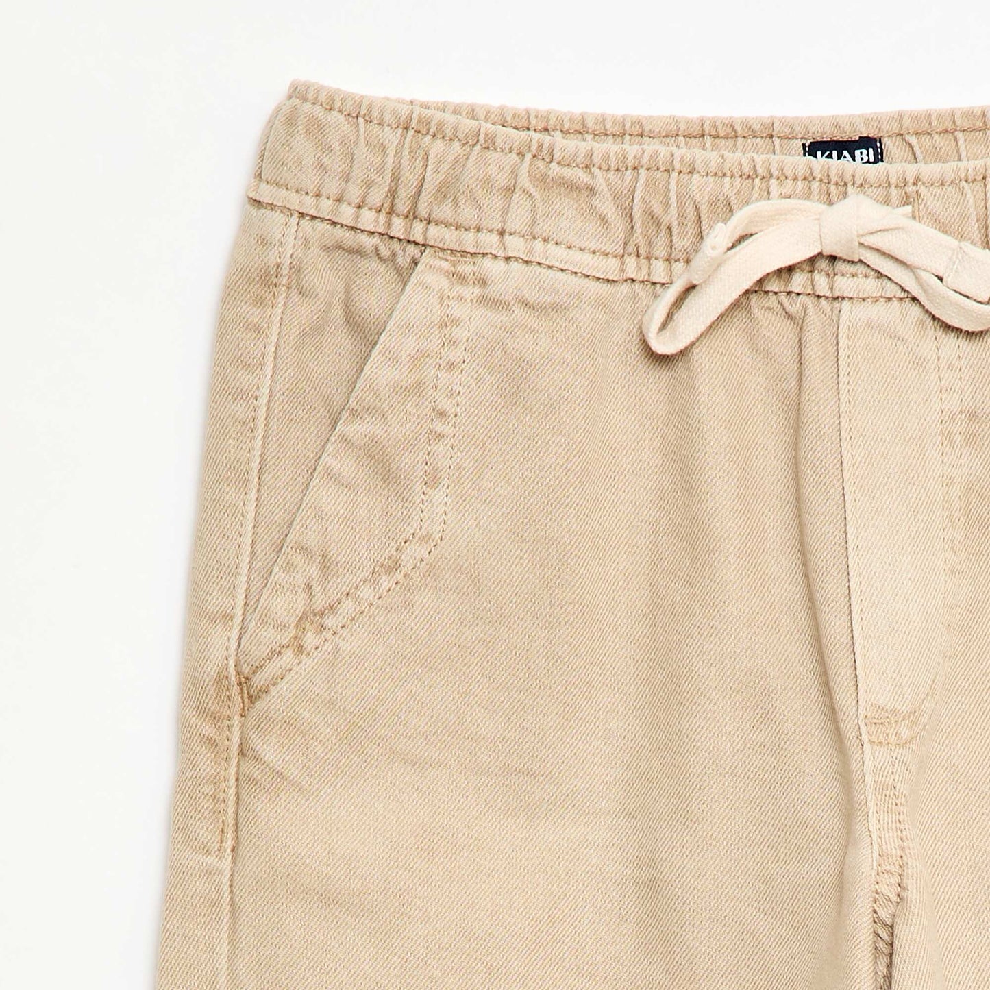 Twill Bermuda Shorts BEIGE